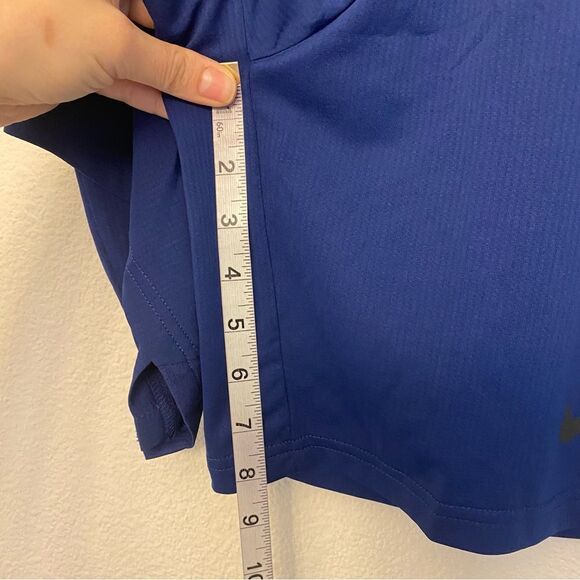 NIKE DRI-FIT MEN'S navy BLUE CJ2189-492 jersey shorts basketball soccer M - Picture 8 of 13